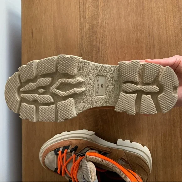 MSGM Suede Hiking Boots size 38 - Picture 7 of 8